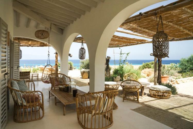 Villa a Formentera con viste indimenticabili sul mare