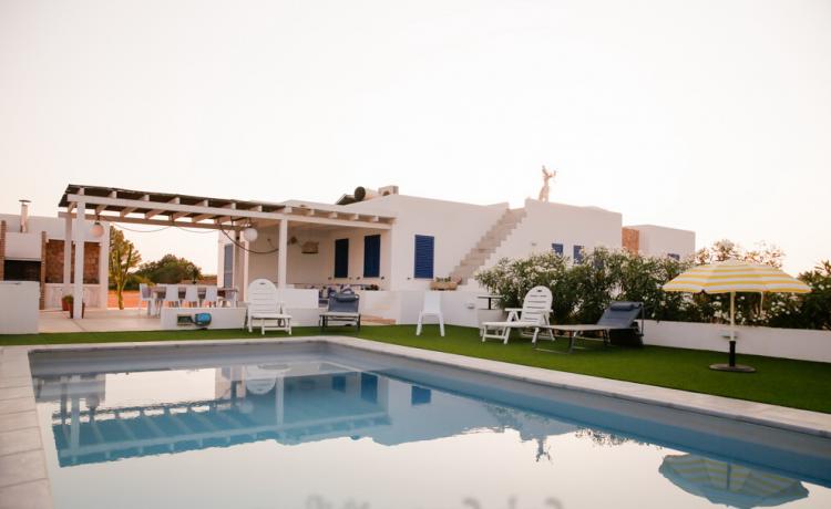 Villa a Formentera di stile minimalista