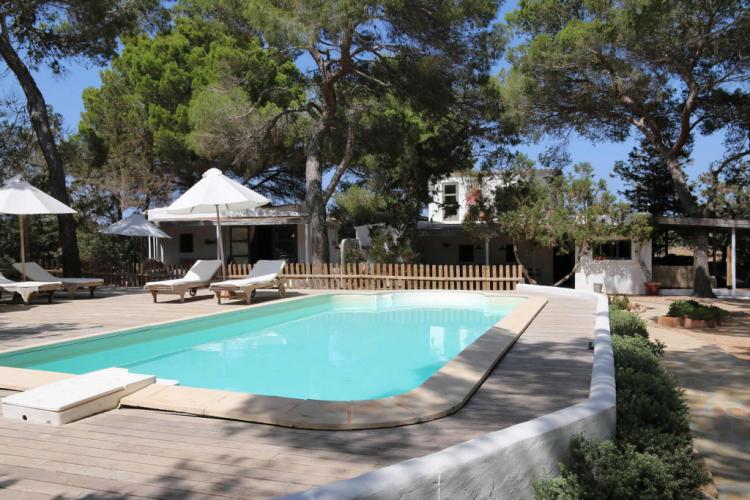 Intima e rilassante villa a Formentera, spiaggia Migjorn